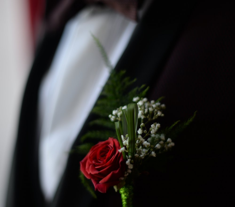 boutonnière marié